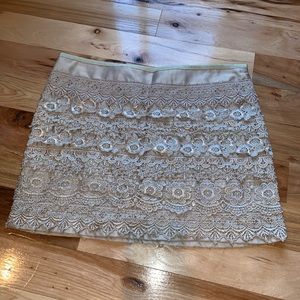 Francesca’s lace skirt